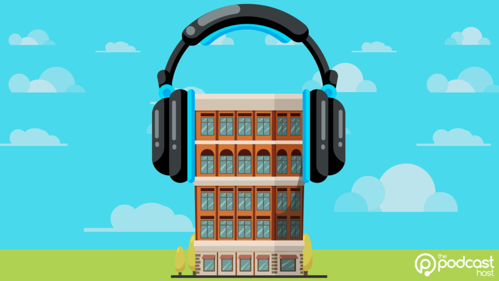building wearing headphones: content planning