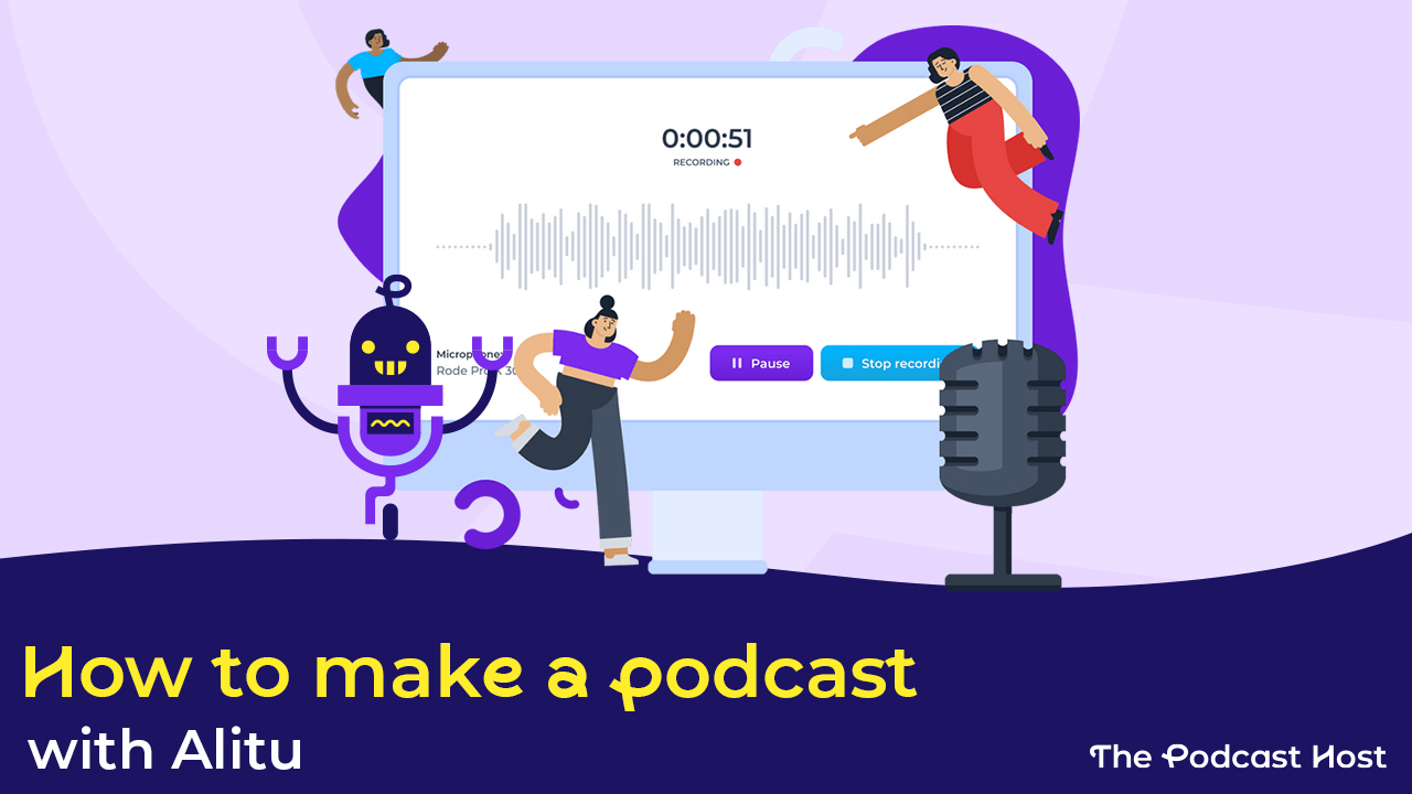 make a podcast with alitu
