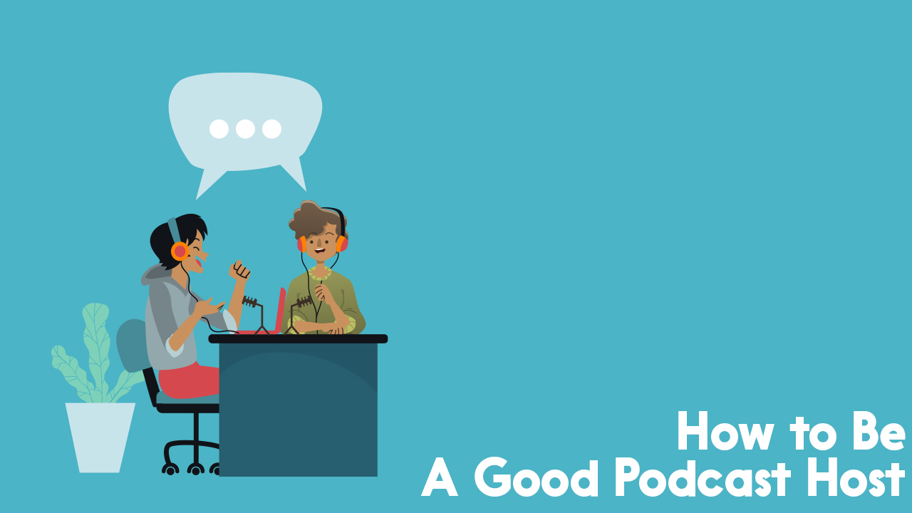 Two podcasters sharing a conversation