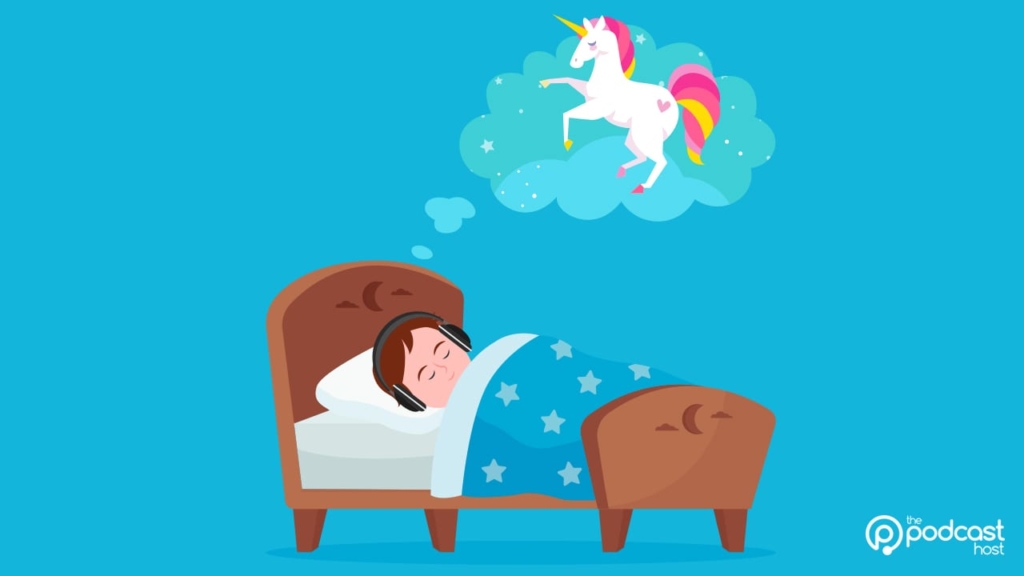 listening to podcasts for dreaming of fantasy worlds