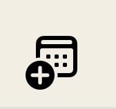 icon to schedule a clubhouse event