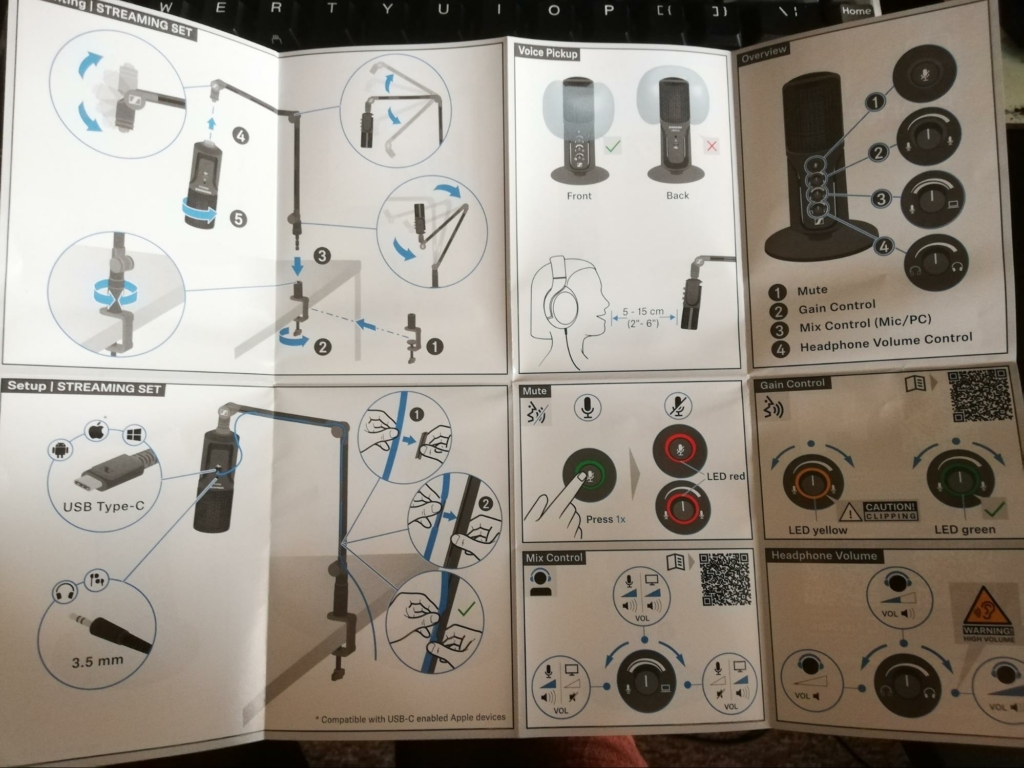 Sennheiser Profile quick guide