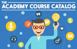 Our podcast course catalog