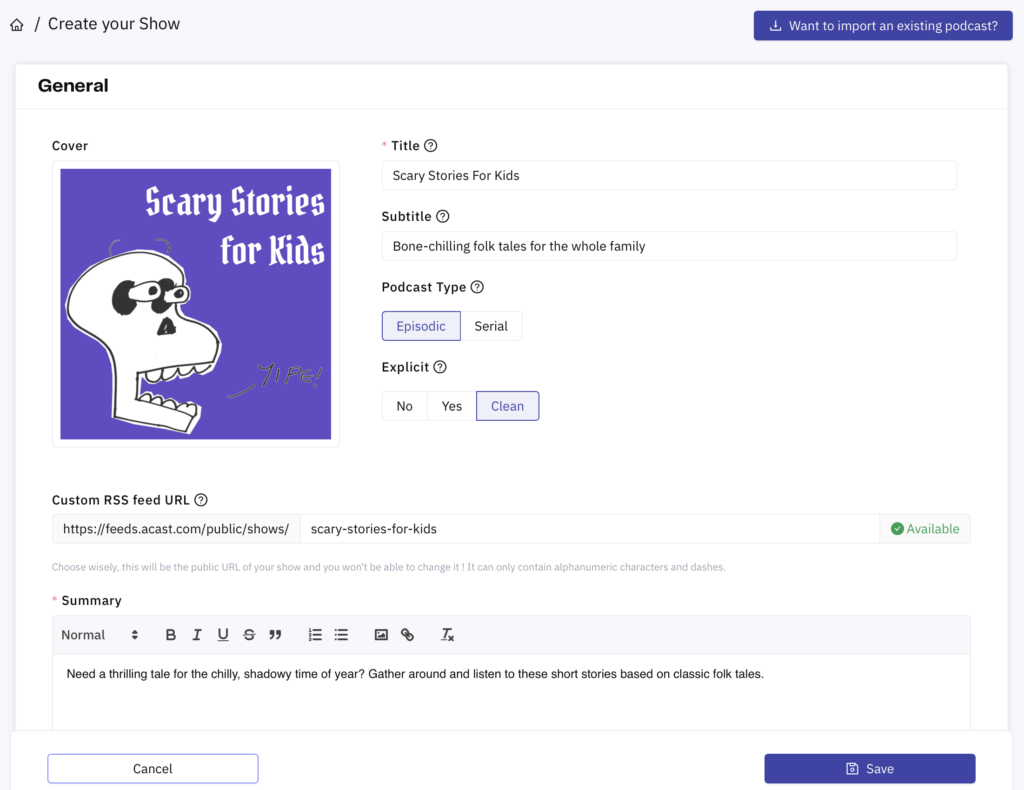 Acast review new show interface