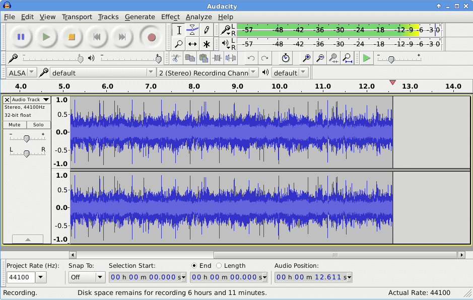 Audacity DAW - the podcast glossary