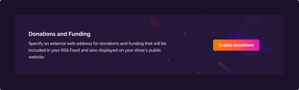 donations on RSS.com