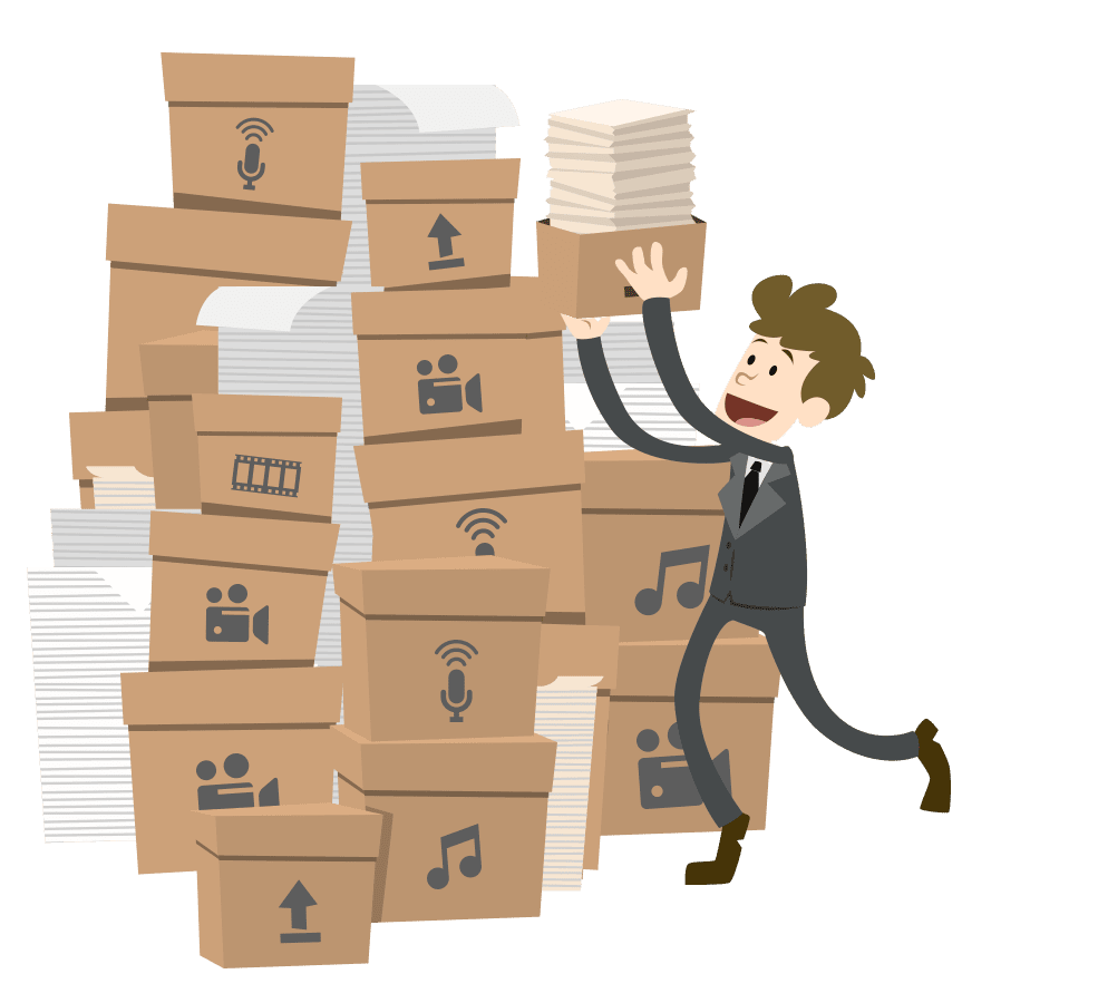 the content stacking model