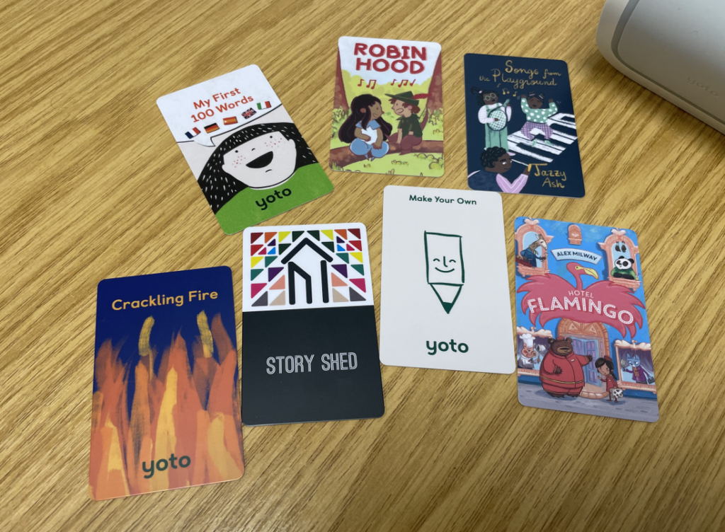 yoto story cards